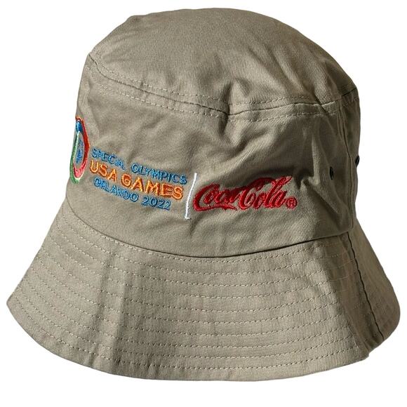 Beige Olympics USA Games Sun Hat - Picture 2 of 6